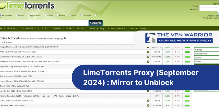 LimeTorrents_Proxy_Thevpnwarrior