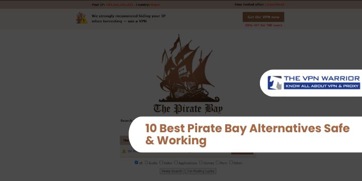 pirate_bay alternatives_thevpnwarrior